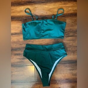 Teal Women's Swimwear Set